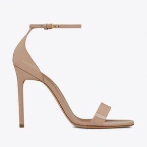 YSL Saint Laurent Amber Sandals 85mm in Patent Leather brand new - ALL SIZES